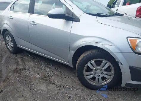 2013 Chevrolet Sonic Lt Auto из США, поврежденный, VIN 1G1JC5SG5D4222527